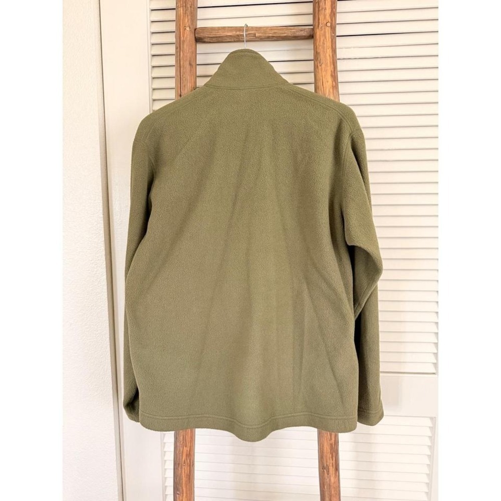 Patagonia Synchilla Fleece Pullover Jacket Olive Green Outdoor - Picture 2 of 3